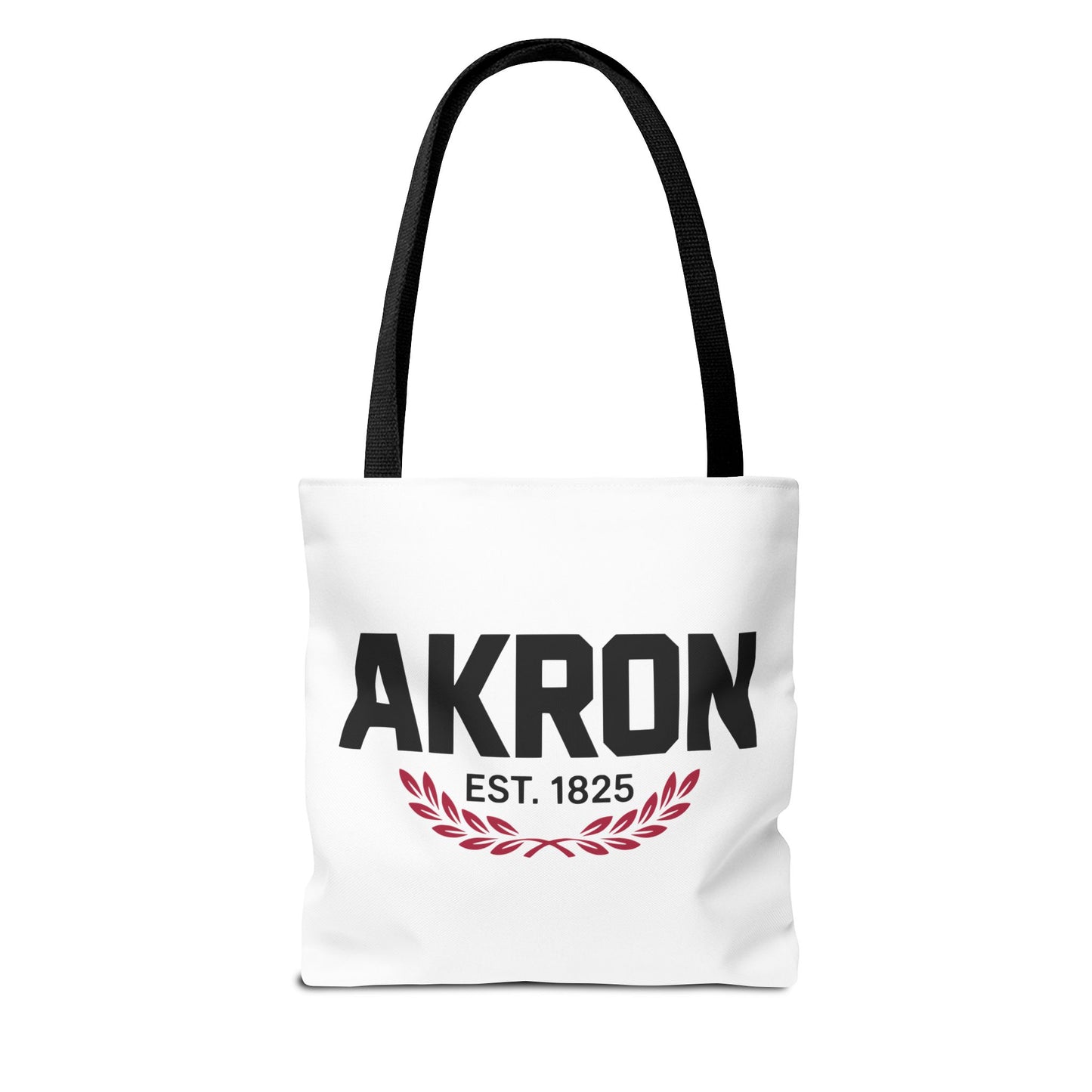Akron Est. 1825 Tote Bag — City Pride Canvas Tote