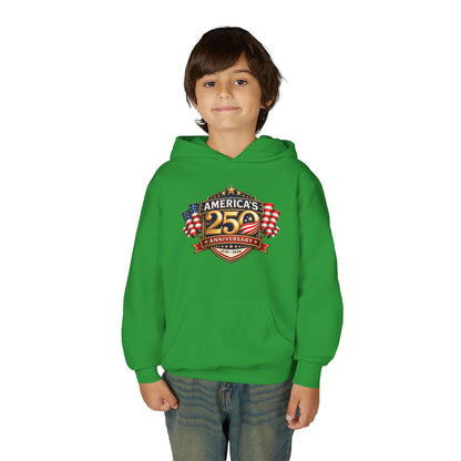 Youth Hoodie — "America's 250th Anniversary" Patriotic 1776-2026 Celebration Design