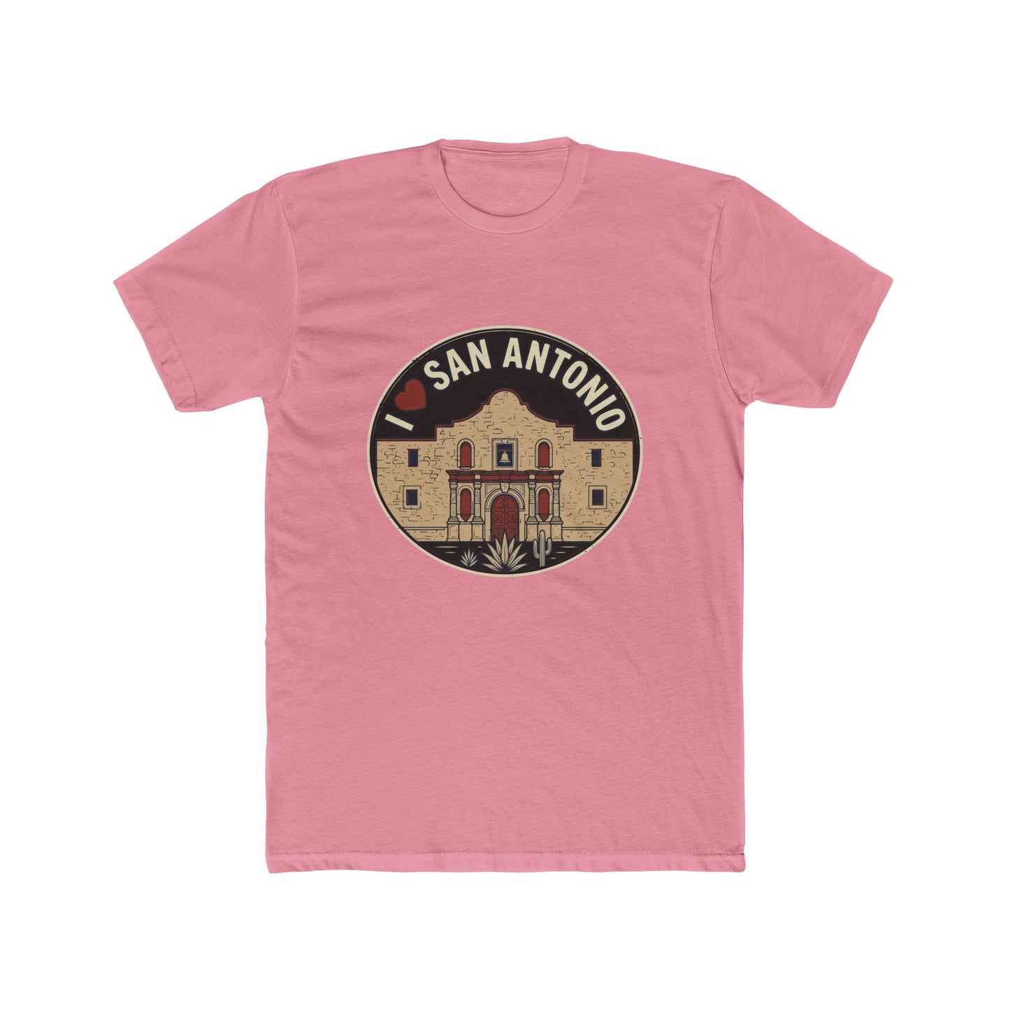 San Antonio Alamo T-Shirt — I  San Antonio Vintage Travel Tee