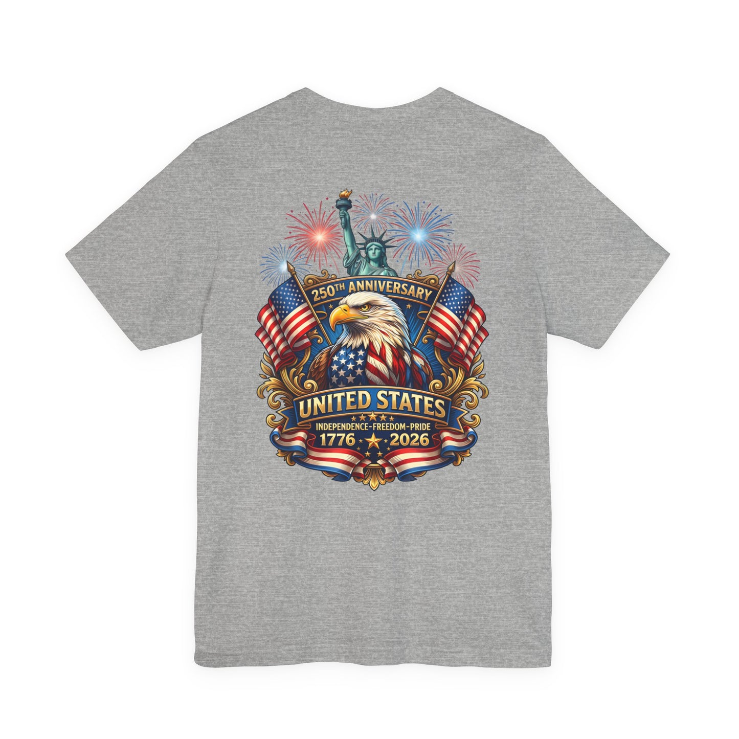 250th Anniversary United States Eagle T-Shirt – 1776–2026 Patriotic Tee