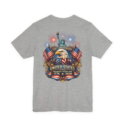 250th Anniversary United States Eagle T-Shirt – 1776–2026 Patriotic Tee