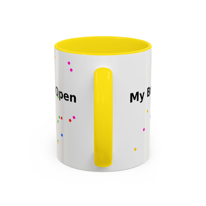Coffee Mug - "My Brain Has Too Many Tabs Open" Funny Office Gift (11/15 oz)