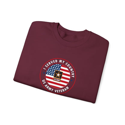 I Served My Country US Army Veteran Sweatshirt