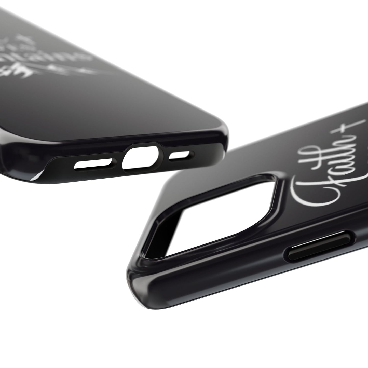 Faith Moves Mountains Tough Phone Case — Christian Inspirational Mountain Design