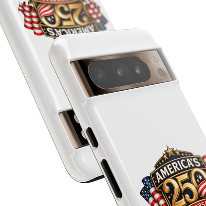 25th Anniversary Patriotic Phone Case — America’s Celebration Design