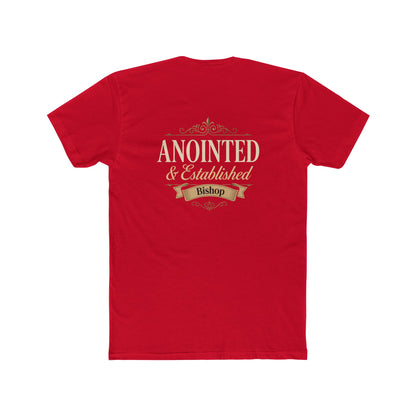 Anointed & Established Bishop T-Shirt — Christian Ministry Tee