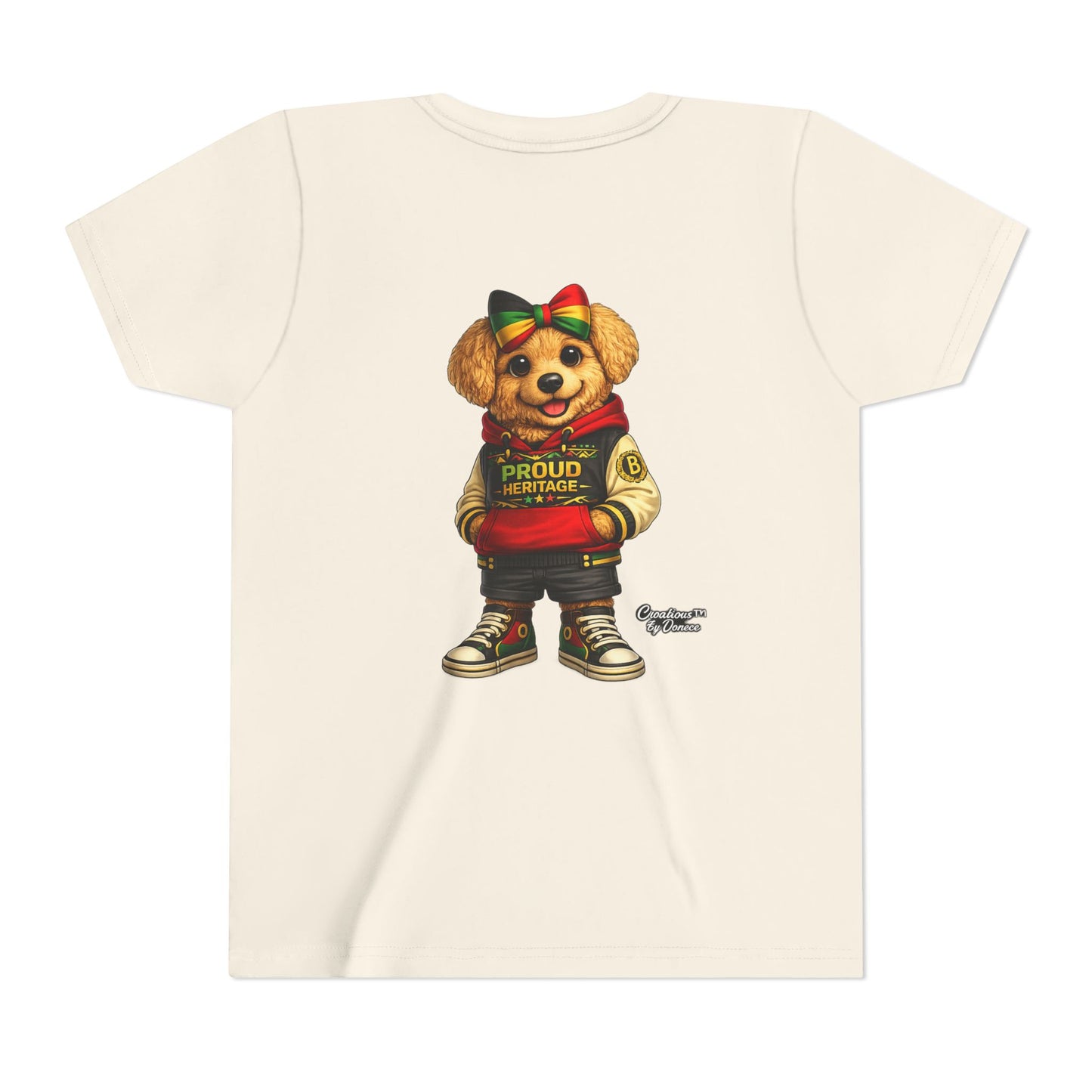 Kids Rasta Bear 'Proud Heritage' Tee