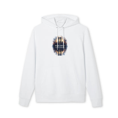 9/11 Memorial Hoodie — "Never Forget" Twin Towers Tribute