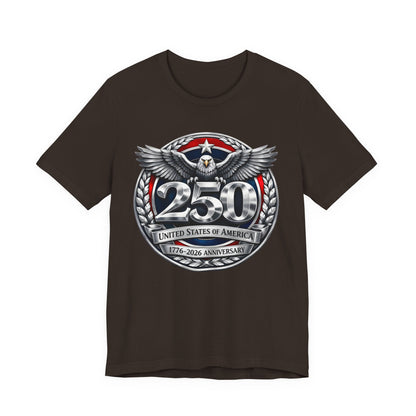 250th United States Anniversary T-Shirt — Patriotic Eagle 1776–2026 Commemorative Tee