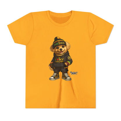 Youth Bear Graphic Tee – "I Love My Culture" Urban Streetwear