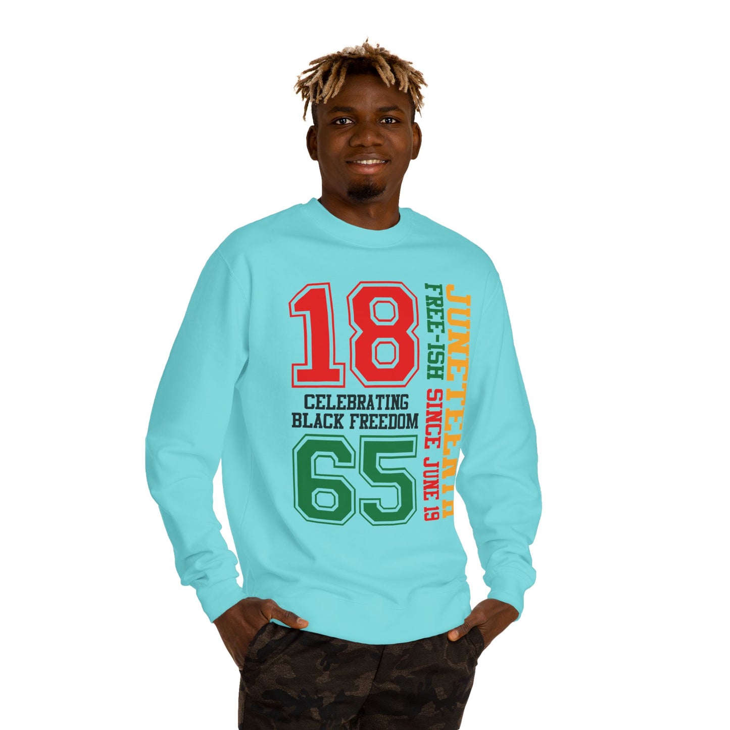 Juneteenth 1865 Sweatshirt - Celebrating Black Freedom Crewneck