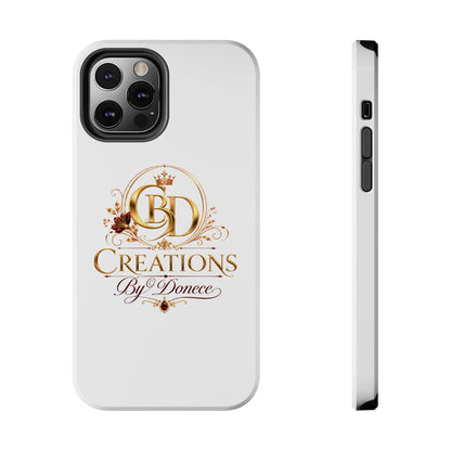 BD Creations By Donece Elegant Logo Tough Phone Case — Protective iPhone Cover