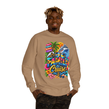 Crewneck Sweatshirt — Family Cruise Graphic Sweatshirt