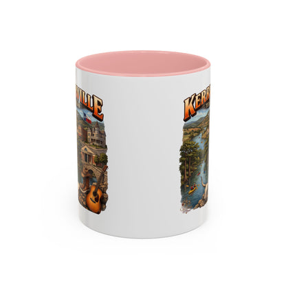 Kerrville Texas Souvenir Coffee Mug — Scenic Riverfront Design (11/15oz)