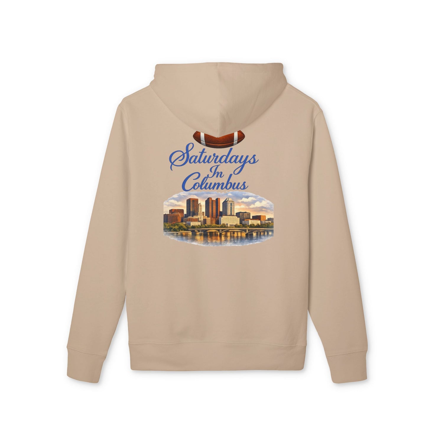 Saturdays in Columbus Hoodie — City Skyline Pullover