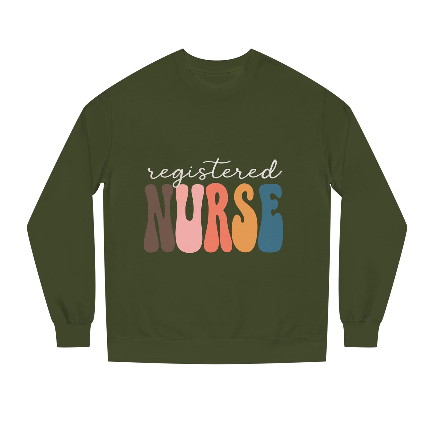Registered Nurse Retro Crewneck Sweatshirt