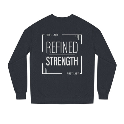 Refined Strength Sweatshirt — "First Lady" Graphic Crewneck