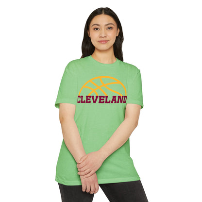 Cleveland  T-Shirt — Retro Hoop Team Tee