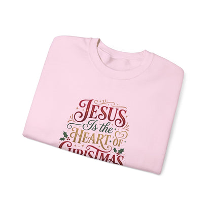 “Jesus Is the Heart of Christmas” Sweatshirt