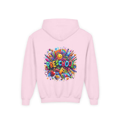 Preschool Kids Hoodie — Colorful Back-to-School Preschool Design