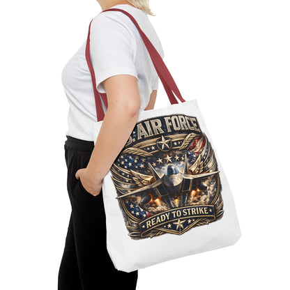 U.S. Air Force "Ready to Strike" Tote Bag