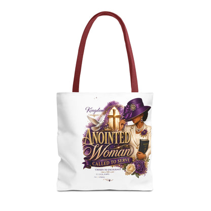 Anointed Woman Tote Bag – 'Called to Serve' Faithful Church Purse