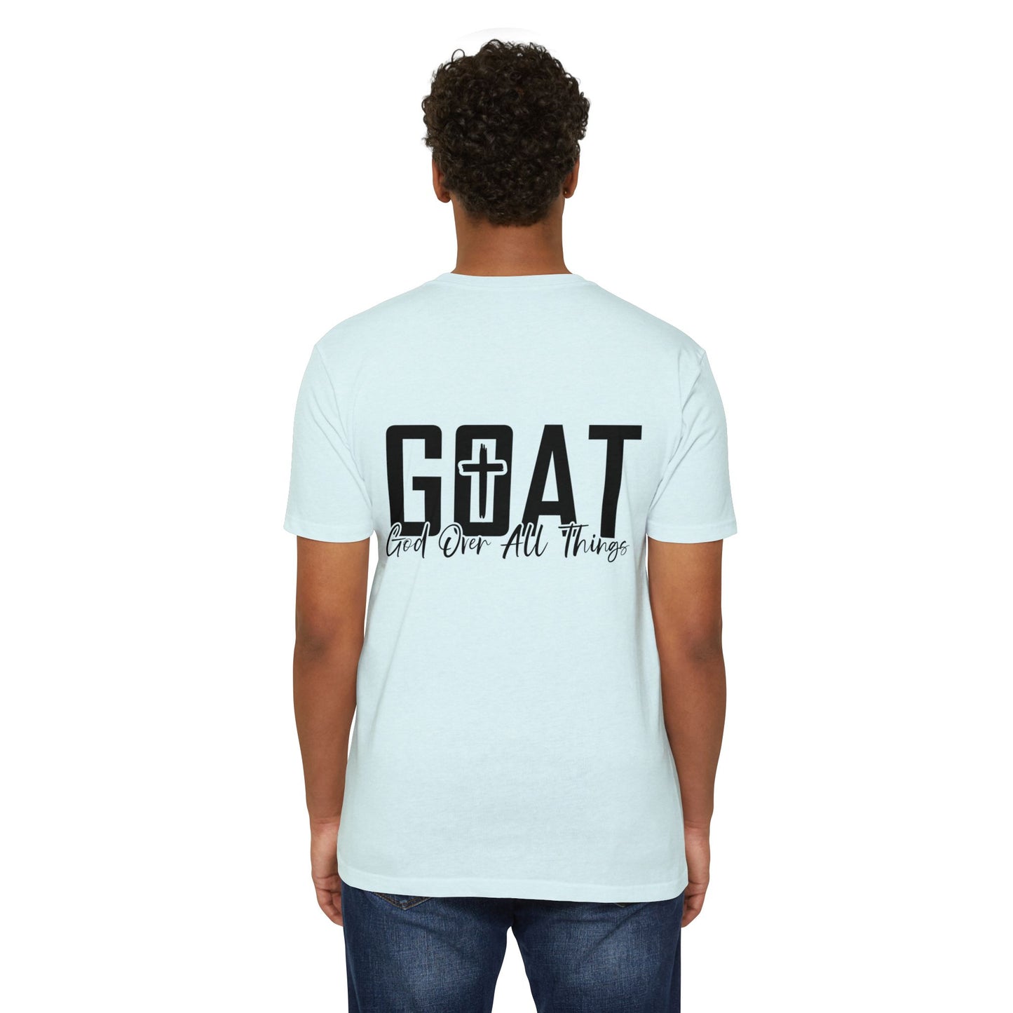GOAT "God Over All Things" T-Shirt - Christian Faith Tee