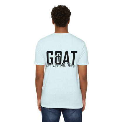 GOAT "God Over All Things" T-Shirt - Christian Faith Tee