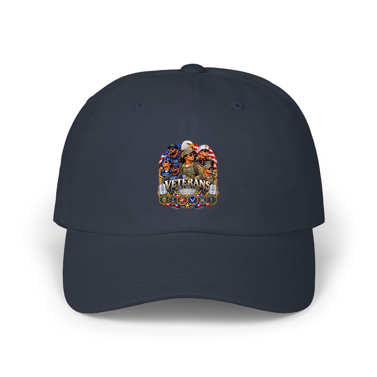 Dad Cap - Vintage Floral 'Wilderness' Patch Baseball Hat
