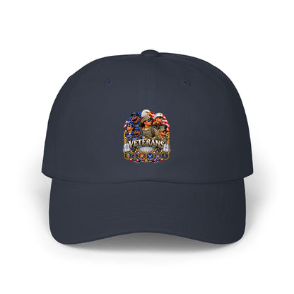 Dad Cap - Vintage Floral 'Wilderness' Patch Baseball Hat