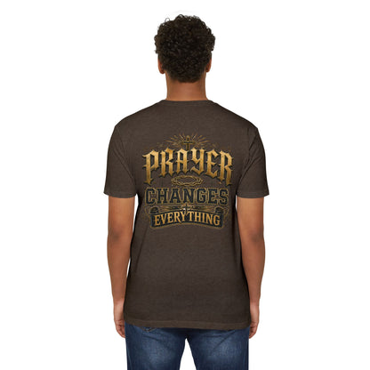 Prayer Changes Everything T-Shirt — Inspirational Christian Faith Tee