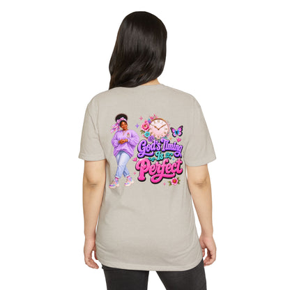 God's Timing Is Perfect T-Shirt — Faith-Inspired Inspirational Tee