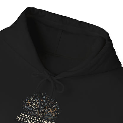 Rooted in Grace Reaching for Light Hoodie