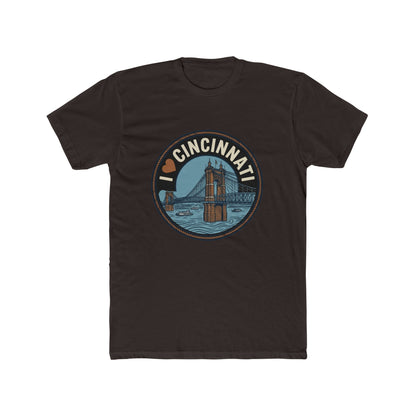 I Heart Cincinnati Tee — Cincinnati Skyline Crew T-Shirt