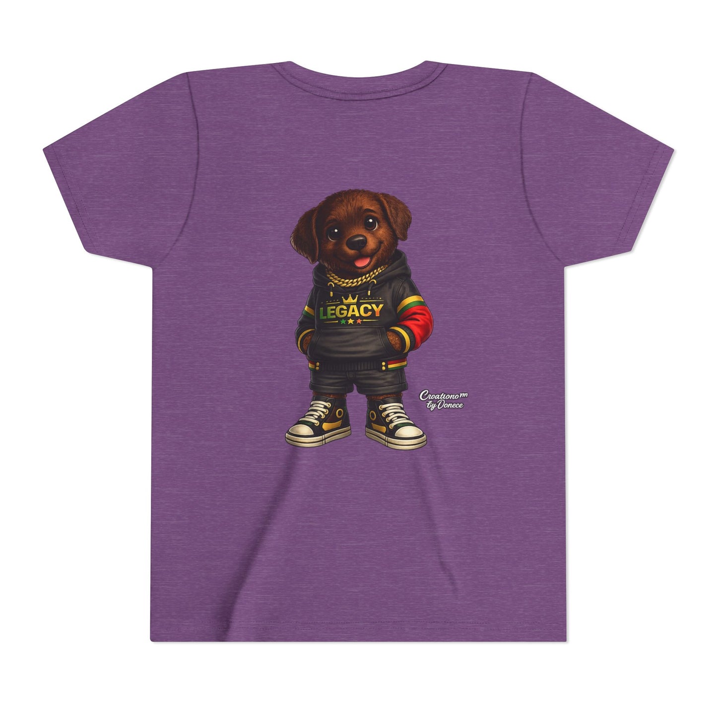 Youth Dog Tee — 'Legacy' Streetwear Puppy Graphic Shirt
