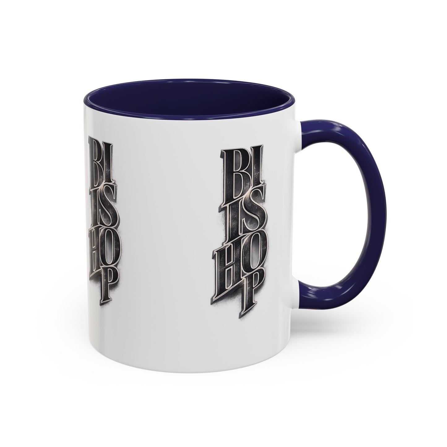 Bishop Vertical Logo Accent Coffee Mug — 11/15oz