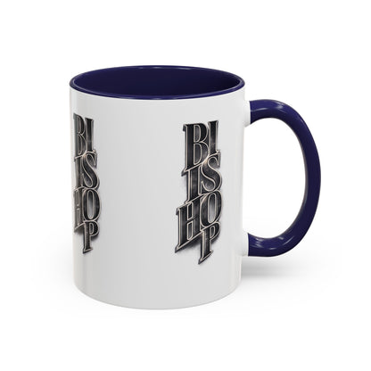 Bishop Vertical Logo Accent Coffee Mug — 11/15oz