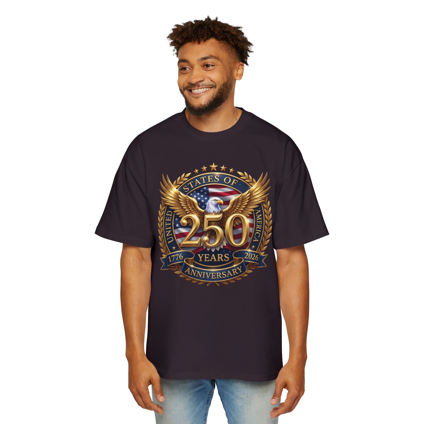 250th Anniversary Eagle T-Shirt — United States 1776–2026 Commemorative Tee