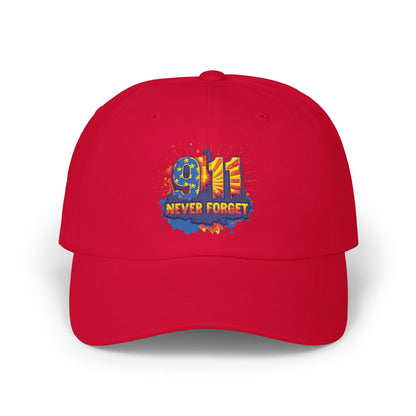 9/11 Never Forget Dad Cap - Memorial Tribute Baseball Hat