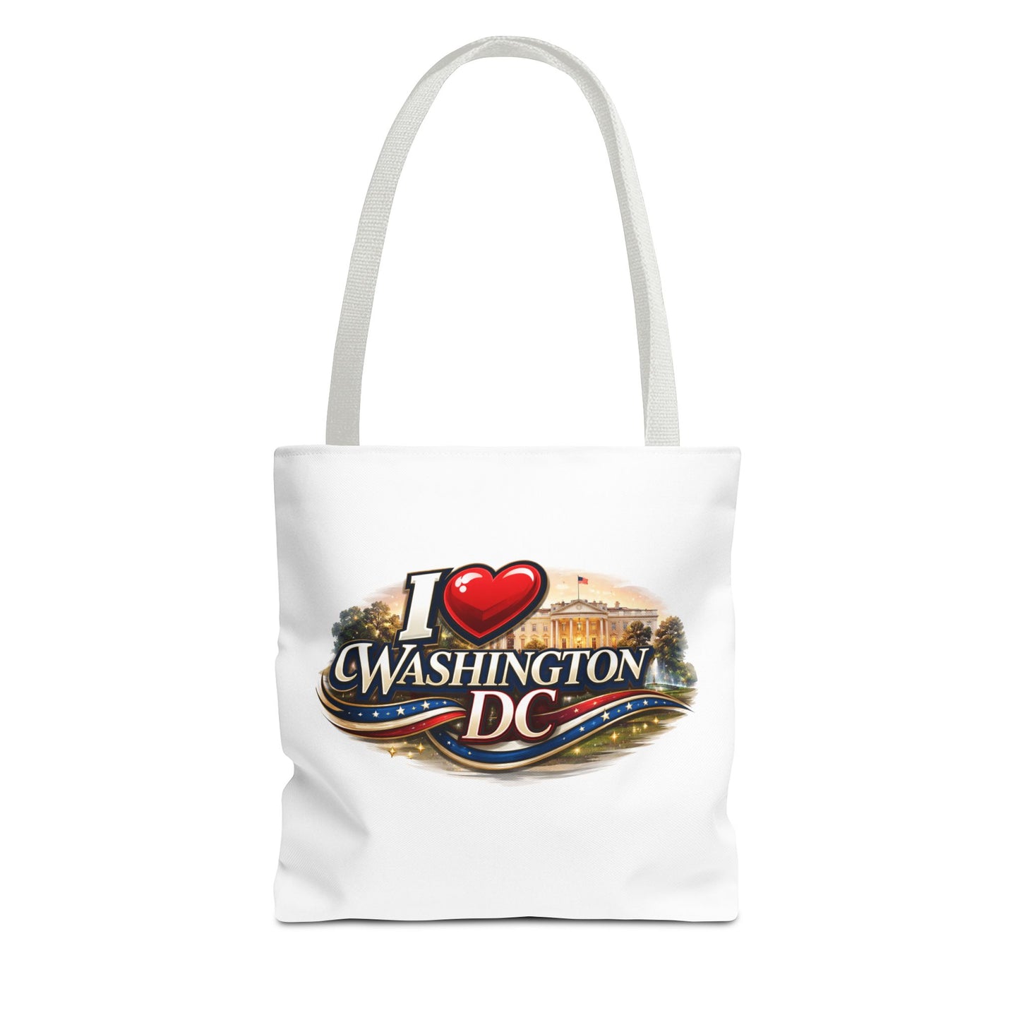 I  Washington DC Tote Bag — Souvenir City Landmark Shopper