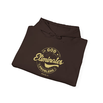 God Eliminates Problems Ps16:11 Hoodie