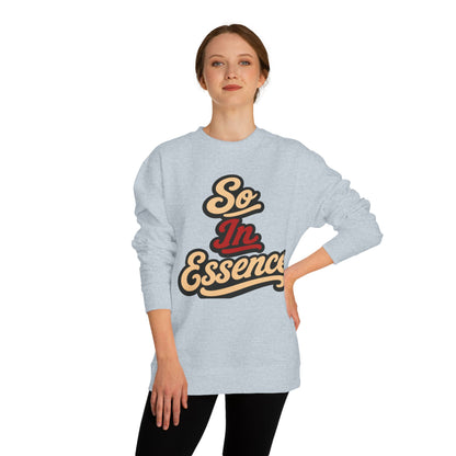 So In Essence Sweatshirt — Retro Script Graphic Crewneck