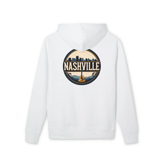 Nashville Guitar Skyline Hoodie - City Music Souvenir