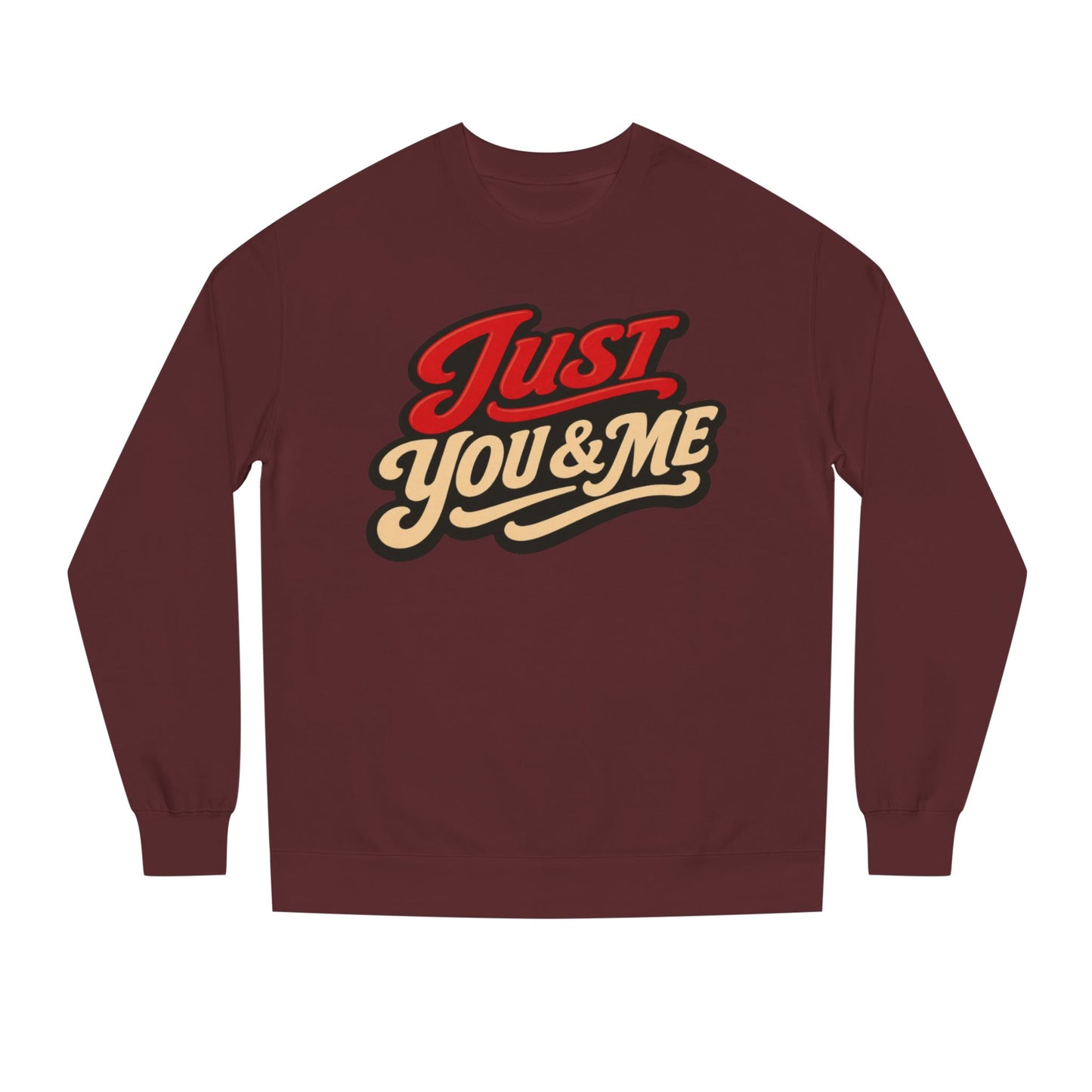 Just You & Me Sweatshirt – Retro Couples Crewneck