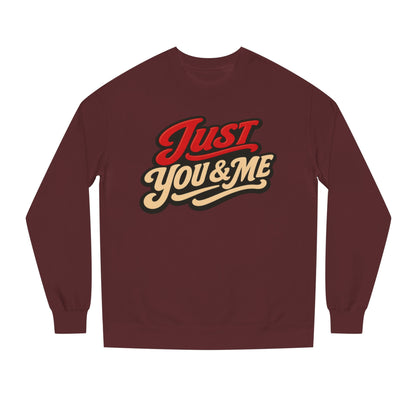 Just You & Me Sweatshirt – Retro Couples Crewneck