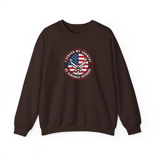 I Served My Country US Airforce Veteran Sweatshirt