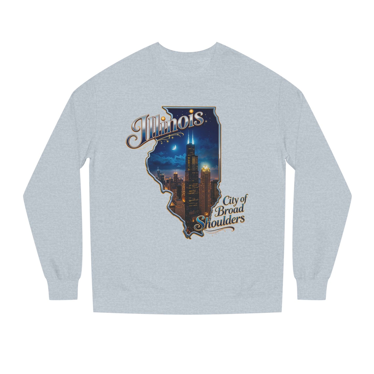 Illinois Skyline Sweatshirt – "City of Broad Shoulders" Crewneck
