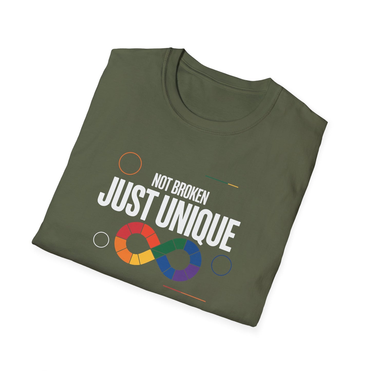 Not Broken Just Unique T-Shirt