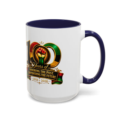 100 Years Commemorative Coffee Mug — "Honoring the Past, Empowering the Future"