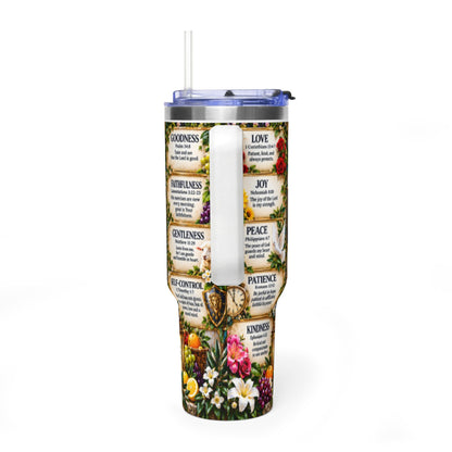 Fruits of the Spirit 40oz Vacuum Tumbler